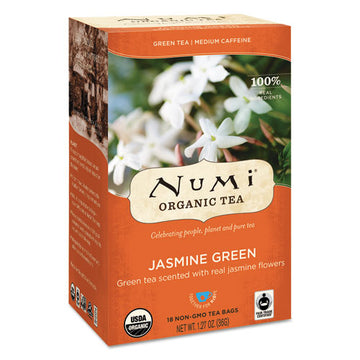 Numi® Organic Teas And Teasans, 1.4 Oz, Moroccan Mint, 18-box freeshipping - TVN Wholesale